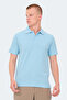 Soho I Men's Polo Neck Dark Blue T-Shirt - 3