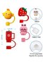 1Pc 10 mm Silicone Straw Stopper Cap Dustproof Cover Shaped Straw Head - 3