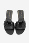 Women's Banded Daily Slippers Narlis Black - 7
