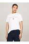 Men's Brand Logo Organic Cotton Crew Neck White T-Shirt Suitable for Daily Use - 2