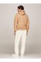 Men's Brand Logo Cotton Hooded Casual Green Sweatshirt Mw0Mw336 - 5