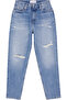 Women's Brand Logo Slim Fit Stylish Appearance Classic 5 Pockets Suitable for Daily Use White - 2