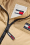 Women's Brand Logo Beige Coat Suitable for Daily Use Dw0Dw14661 Ab0 - 4
