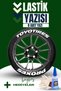 Toyo Tires Proxes Motorcycle and Automobile Vehicle 3D Auto Tire Lettering Sticker Emblem Set – 8 Pieces