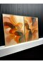 Metal Framed Real Glass Desert Dream 2 Piece Painting - 4