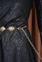 Oval Pattern Chain Belt Dress Belt Shirt Belt Coat Belt Trouser Belt - 4