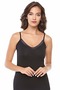1063 Women's Rope Strap Tank Top Black - 4