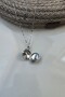 Sun Model Enamel Openable Round Lid Steel Necklace with Picture - 4