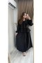 Black Hijab Skirt Suit - 3
