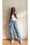 4120 Slim Jeans Casual Palazzo Comfortable Fit - 3