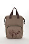 Mother Baby Care Backpack with Bottle Thermos and Liquid-Proof Hanger