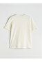 Crew Neck Printed Combed Cotton Men's T-Shirt - 6