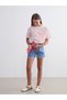 Giyçık Store Blue Girls' Jean Shorts - 2