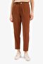 Paperbag Gabardine Fabric Trousers with Pockets Standard Leg S2790Az25Sp - 3
