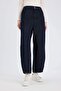 Barrel Fit Elastic Waist Ankle Length Pocket Soft Jean Pants E3873Ax25Sp - 4