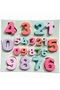 Numbers Figures 1.8cm and 3.2cm Numbers Set Silicone Mold K-1425, Stone Powder Soap Plaster Candle Mold - 4