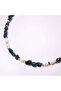 Apatite and Hematite Stone Pearl Necklace - 3