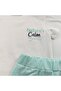 Printed Bottom Top T-Shirt Shorts Set - 3