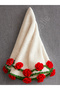 Floral Blanket, Shawl Bouquet Blanket, Bouquet Shawl, Bouquet Blanket, Bouquet Shawl Diameter 100 cm