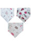 Triangle Scarf Muslin Drool and Feeding Bib 10pcs - 4