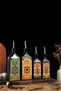 Carmen Series 4-Piece Olive Oil, Sunflower Oil, Pomegranate Syrup, and Vinegar Bottle Oil Dispenser Without Stand - 4