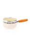 2-Piece Enameled Deep Sauce Bowl with Wooden Handle 14 Cm/16 cm - 4