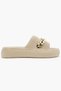 Women's Slippers Stylish Women's Slippers with Chain Accessory Detail - 2