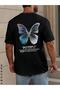 Oversized Back Printed Unisex T-Shirt Printed