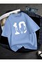 Oversized Football Player Printed Unisex T-Shirt Printed