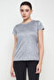 Comfort Fit Camouflage Print Active T-shirt in Steel Grey - 2