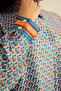 Geometric Panel Patterned Dress - 6