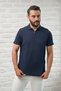 Slimfit Zipper Closure Rayon Fabric Lycra Polo Neck T-Shirt - 4