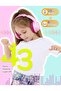 Kids Wireless Headphones with LED Lights, BTH18 Safe Volume 74/85/94dBA, 43H Playtime, Stere - 8