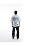 Men’s Oversized Denim T-Shirt - 2