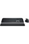 MX Keys S Combo - Performance Wireless Keyboard and Mouse with Palm Rest, Customizable Illumination, Fast Scrolling, Bluetooth, USB C, for Windows, Linux, Chrome, Mac - Graphite, ARA Layout