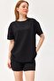 Top Oval T-Shirt Bottom Grass Pocket Shorts Set - 3