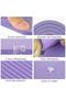 10mm Extra Thick High-Density Yoga Mat, Anti-Tear, with Carry Strap & Optional Blocks, Multi-Color - 4