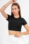 Short Sleeve Crop T-Shirt Body