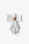 Lona 2-Piece Linen Fabric Serving Presentation Napkin 45X45 White