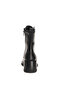Genuine Leather Women's Heeled Zippered Non-Slip Sole Boots - 8