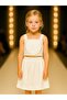 Girl's Crop Woven Floral Skirt Set - 3