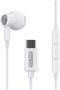 Daw Link Type C Headphones Wired Earphones, In-Ear Headphones with Noise Isolation, Deep Bass & Clea