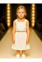 Girl's Crop Woven Floral Skirt Set