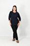 Evening Dress Glitter Fukuro Turvakar Sleeve Blouse - 3