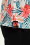 Floral Hawaiian Coast Shirt Oil Water Repellent Stain Resistant Apaç Collar Men's Shirt Beach Shirt - 7