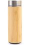 Premium Bamboo Flask Thermos with Strainer for Tea Infusion Hot & Cold