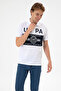 Men's Regular Fit Polo Collar White T-Shirt 50299822-Vr013 - 3