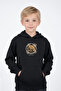 Hooded Collar Pocket Bear 1976 Printed Patterned Boy's Sweatshirt