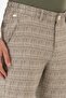 Men's Carrot Fit Dark Khaki Canvas Trousers 50300438-Vr111 - 5
