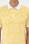 Men's Regular Fit Polo Collar Yellow T-Shirt 50299663-Vr094 - 6
